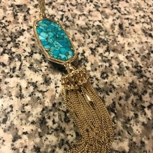 Kendra Scott Rayne necklace- turquoise